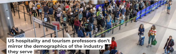 Tourists are diverse. Are tourism professors? Grant Baldwin/Getty Images